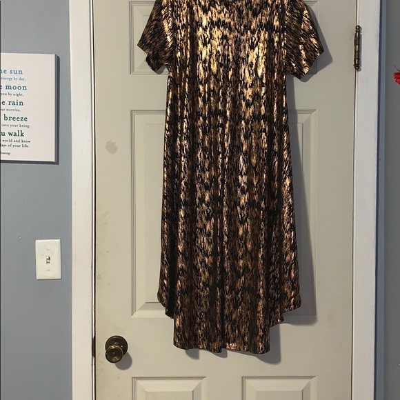 LulaRoe Elegant collection XS Carly dress - Picture 2 of 5